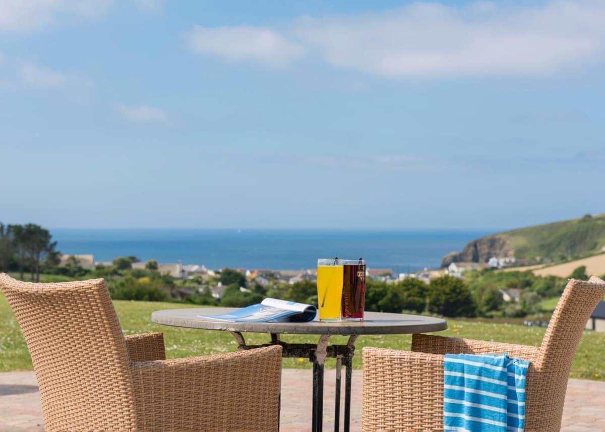 Praa Sands Holiday Park Saint Hilary  Buitenkant foto